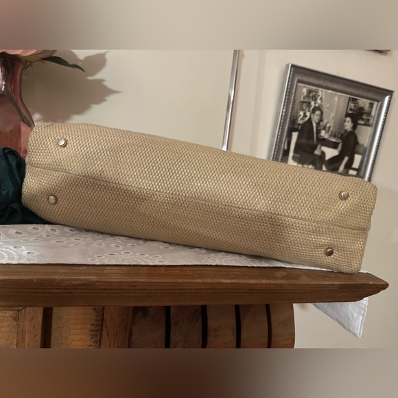 Kate Spade Tan and Black Bow Tote Bag - Picture 7 of 14